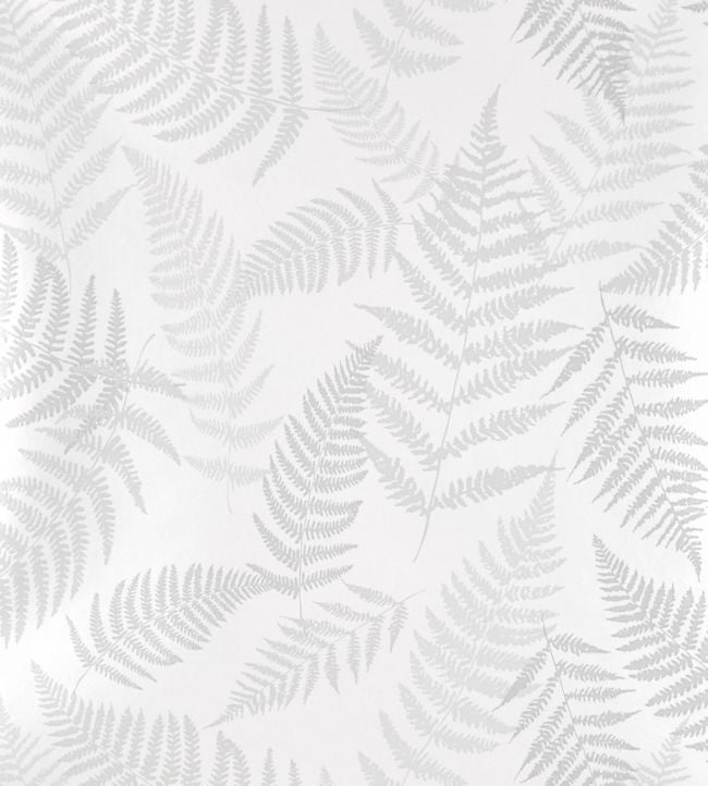 Bracken Wallpaper - White