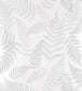 Bracken Wallpaper - White