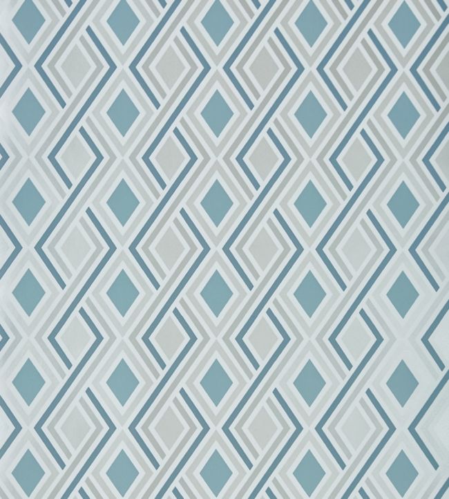 Halcyon Wallpaper - Blue