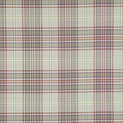 Voyage Maison Lythmore Plum Check Fabric - Multicolor