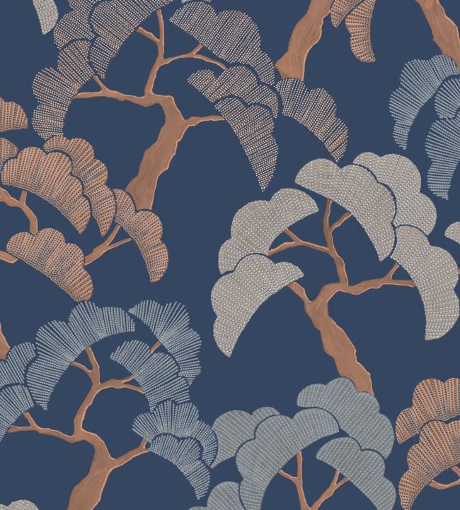 Carmona Wallpaper - Blue