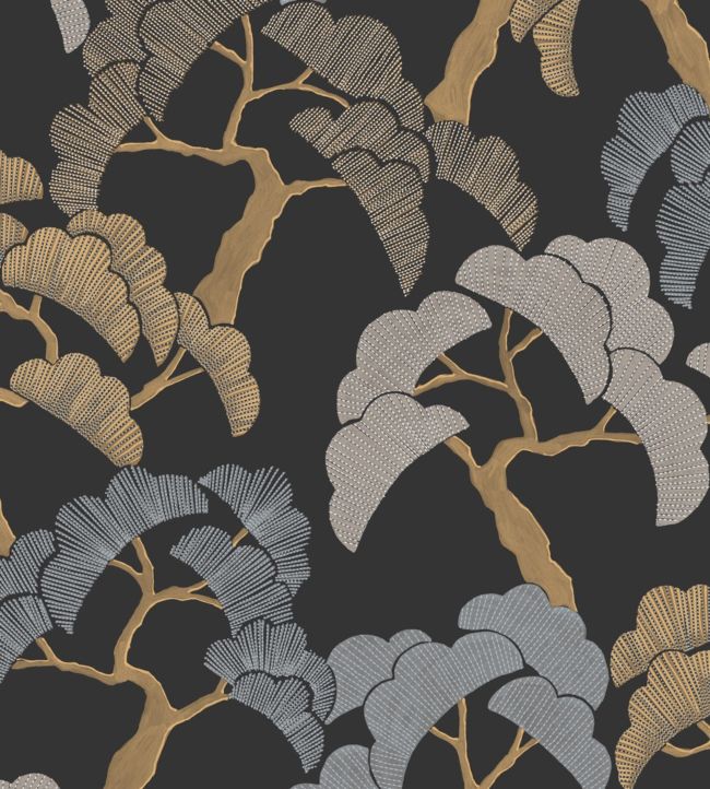 Carmona Wallpaper - Black