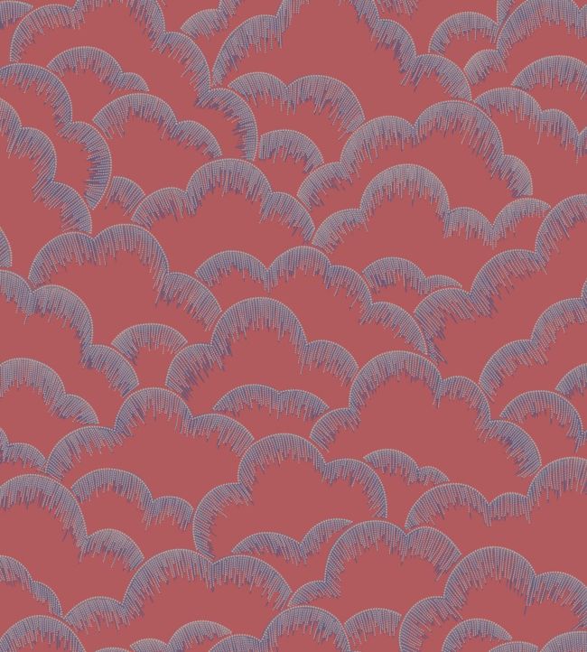 Cumulus Wallpaper - Red