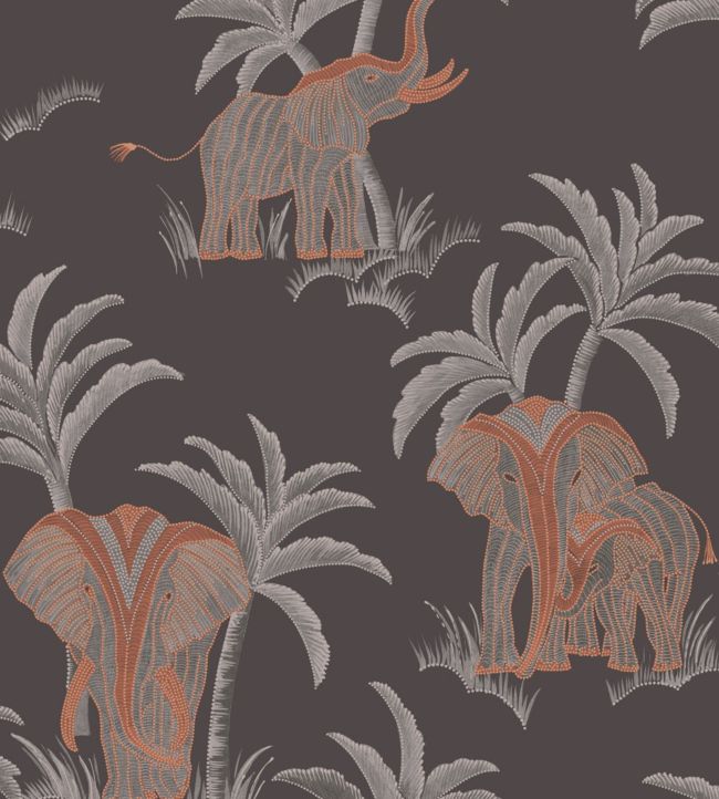 Tembo Wallpaper - Black