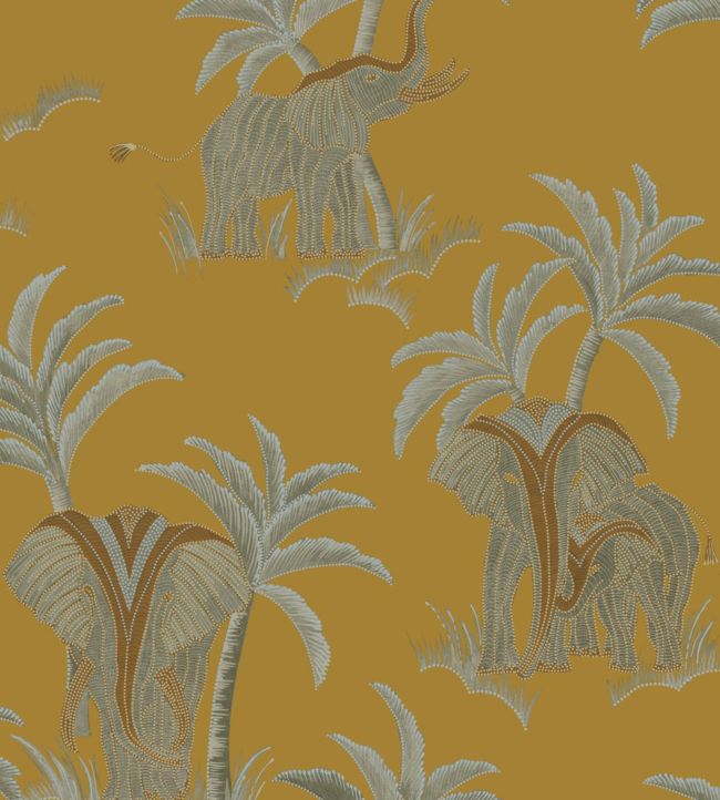 Tembo Wallpaper - Yellow 