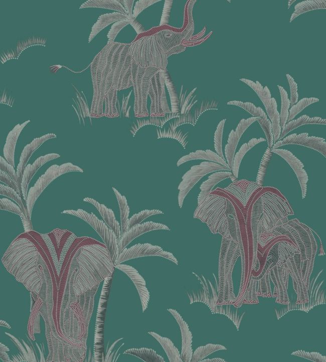 Tembo Wallpaper - Green