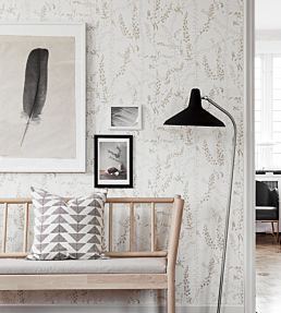 Bladranker Room Wallpaper - Gray