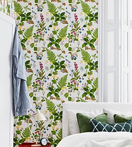 Trollslanda Room Wallpaper - Green