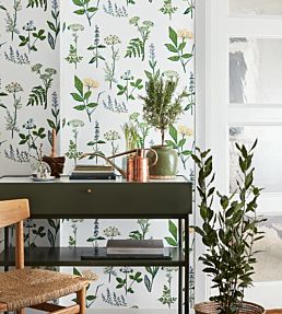 Koksvaxter Room Wallpaper - Green