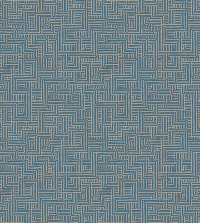 Turns Wallpaper - Blue 