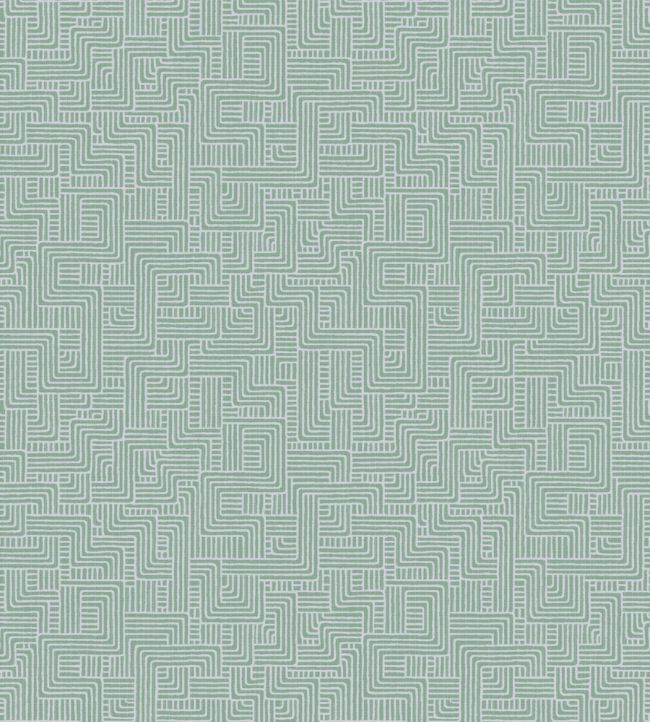 Turns Wallpaper - Teal 