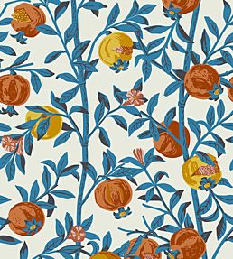 Granatapple Wallpaper - Blue