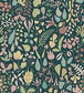 Herbarium Wallpaper - Green