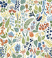Herbarium Wallpaper - Multicolor