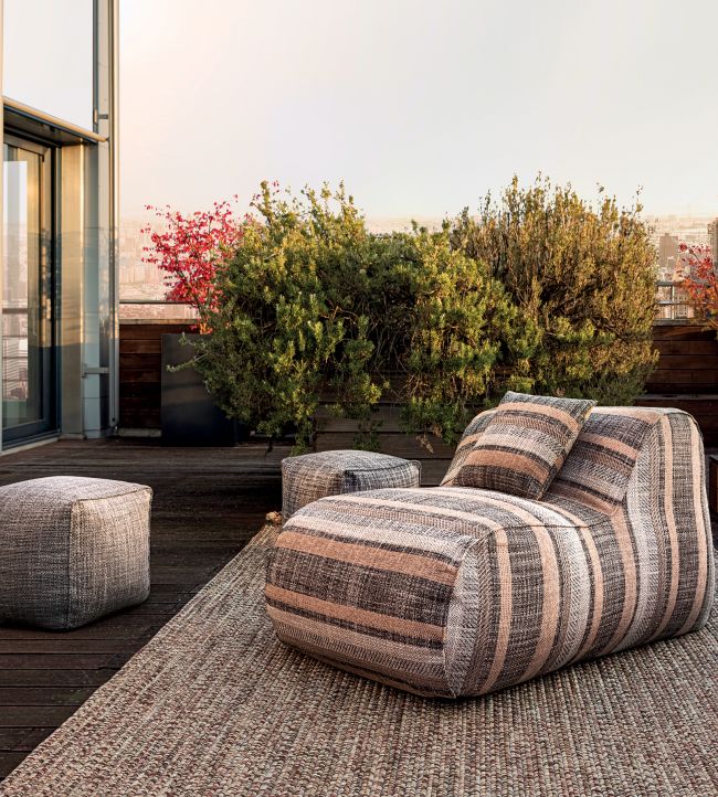 Bodrum Room Fabric - Brown