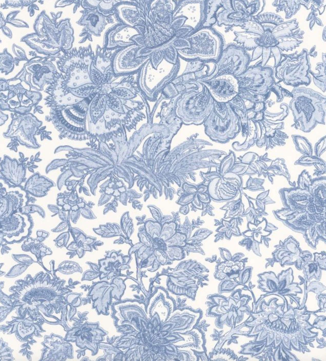Provence Wallpaper - Blue 