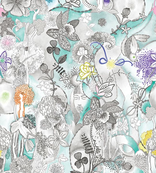 Dreamland Wallpaper - Blue