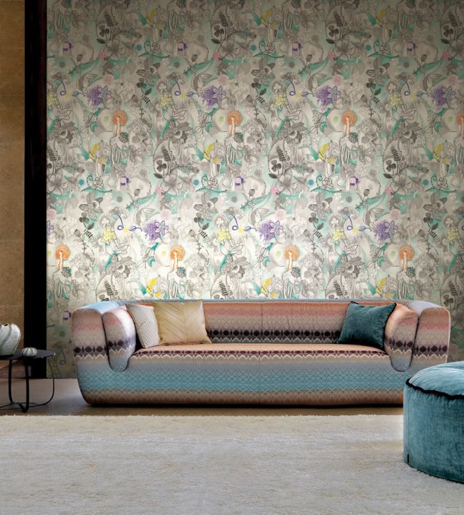 Dreamland Room Wallpaper 2 - Blue