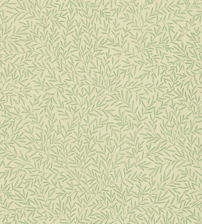 Lily Leaf Wallpaper - Green