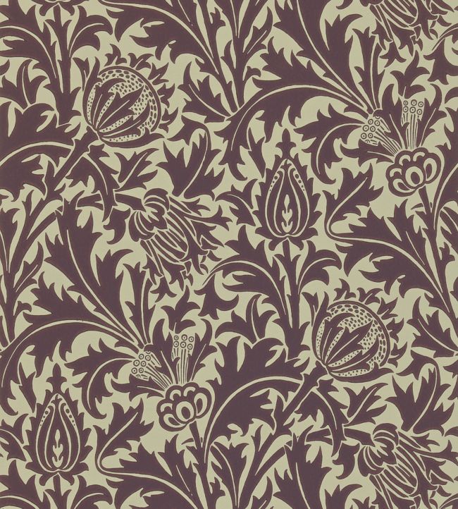 Thistle Wallpaper - Purple