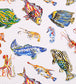 Funny Fish Fabric - Multicolor