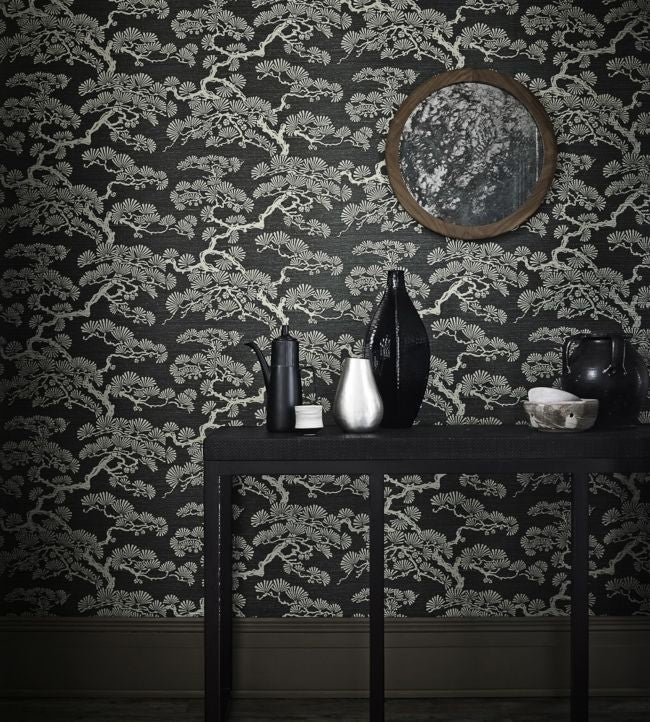 Keros Room Wallpaper - Black