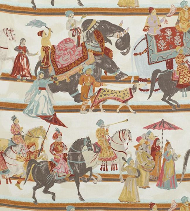 Wedding Parade Fabric - Pink 