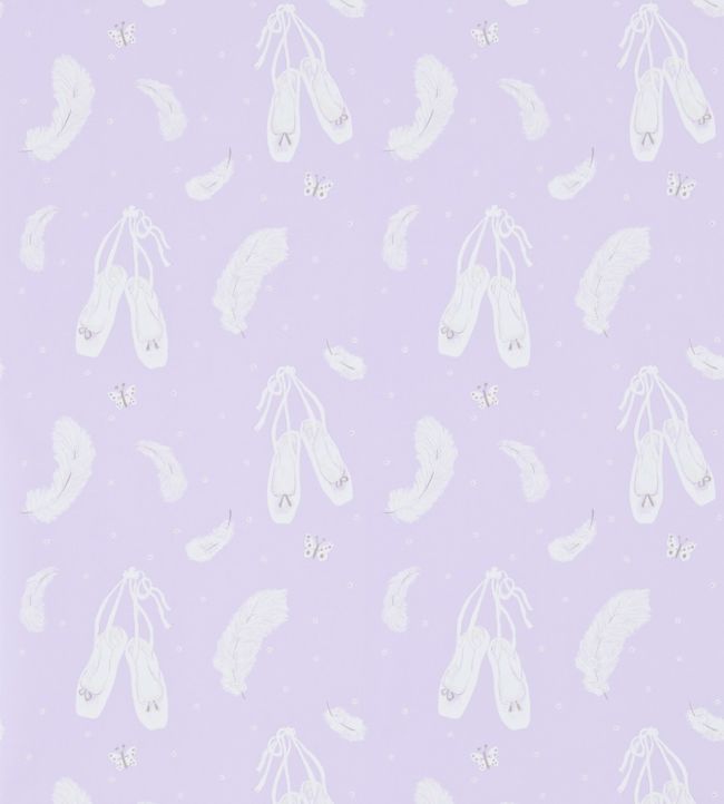 Ballet Shoes Wallpaper - Purple
