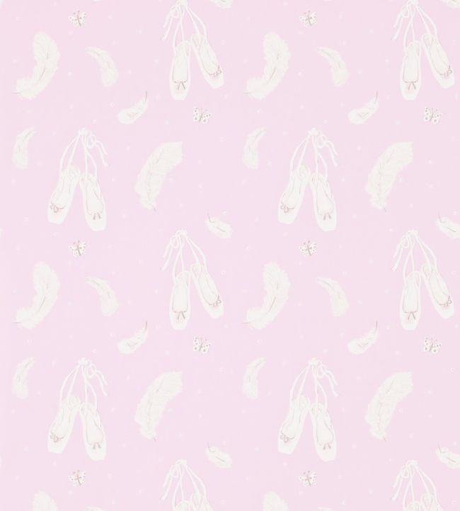 Ballet Shoes Wallpaper - Pink