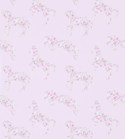 Pretty Ponies Wallpaper - Purple