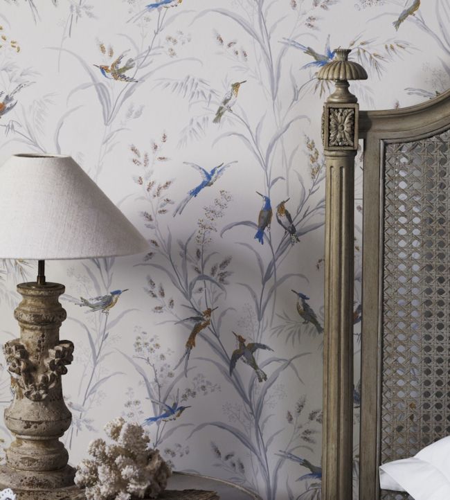 Tuileries Room Wallpaper - Blue