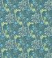 Morris Seaweed Wallpaper - Blue