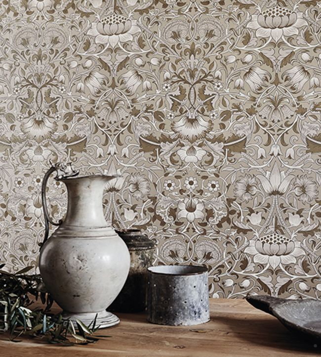 Pure Lodden Room Wallpaper - Gray