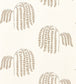 Bay Willow Wallpaper - Cream