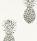 Pineapple Royale Wallpaper - Cream 