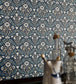Morris Bellflowers Room Wallpaper 2 - Blue