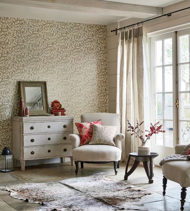Sycamore Trail Room Wallpaper - Brown