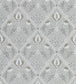 Pure Trellis Wallpaper - Silver 