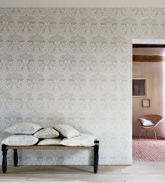 Pure Brer Rabbit Room Wallpaper - Gray