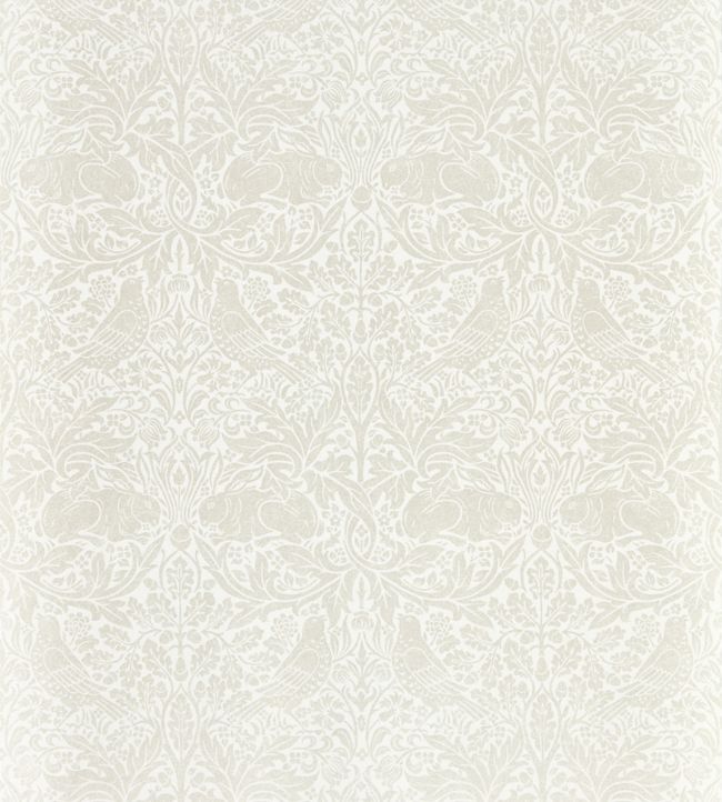 Pure Brer Rabbit Wallpaper - White 