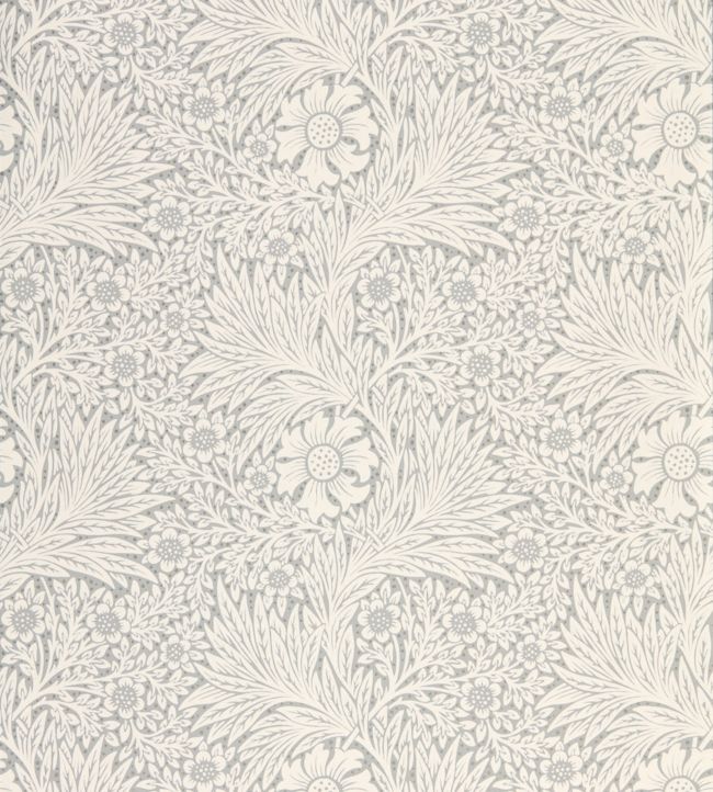 Pure Marigold Wallpaper - White 