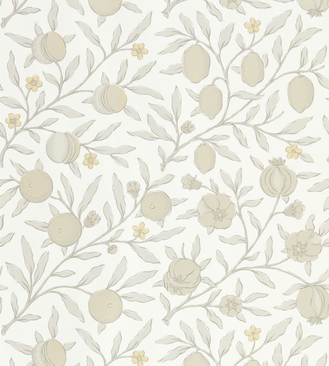Pure Fruit Wallpaper - White