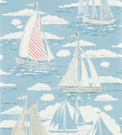 Sailor Wallpaper - Blue