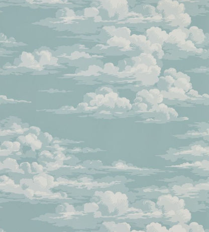 Silvi Clouds Wallpaper - Blue 