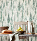 Juniper Pine Room Wallpaper 2 - Green