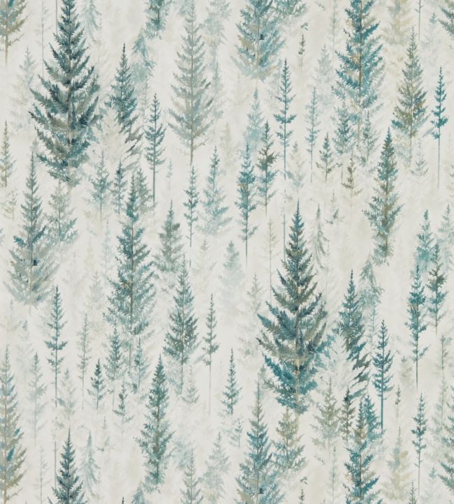 Juniper Pine Wallpaper - Green