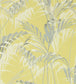 Palm House Wallpaper - Yellow 