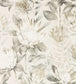 King Protea Wallpaper - Gray