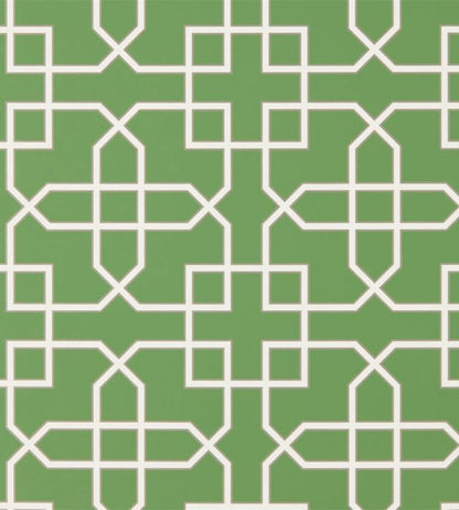 Hampton Trellis Wallpaper - Green
