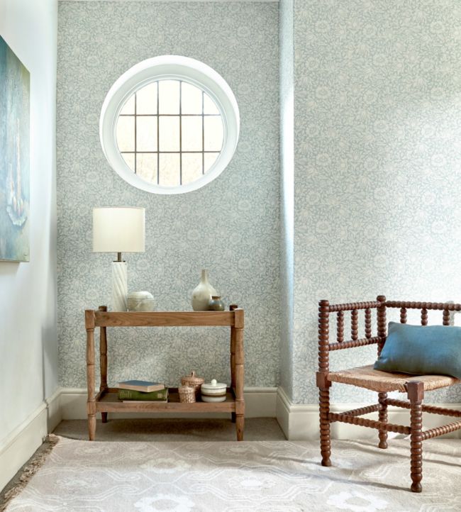 Mallow Room Wallpaper - Blue